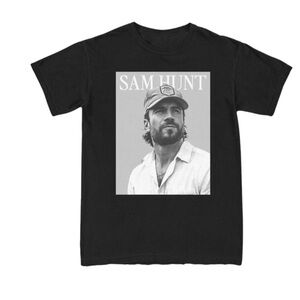 Sam Hunt Outskirts 2024 Black Photo Tee large